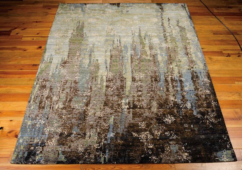 Nourison Clearance Rhapsody RH006 Seaglass Rug