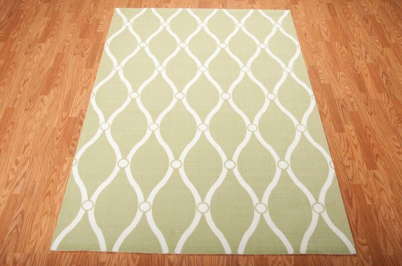 Nourison Clearance & Garden RS089 Green Rug