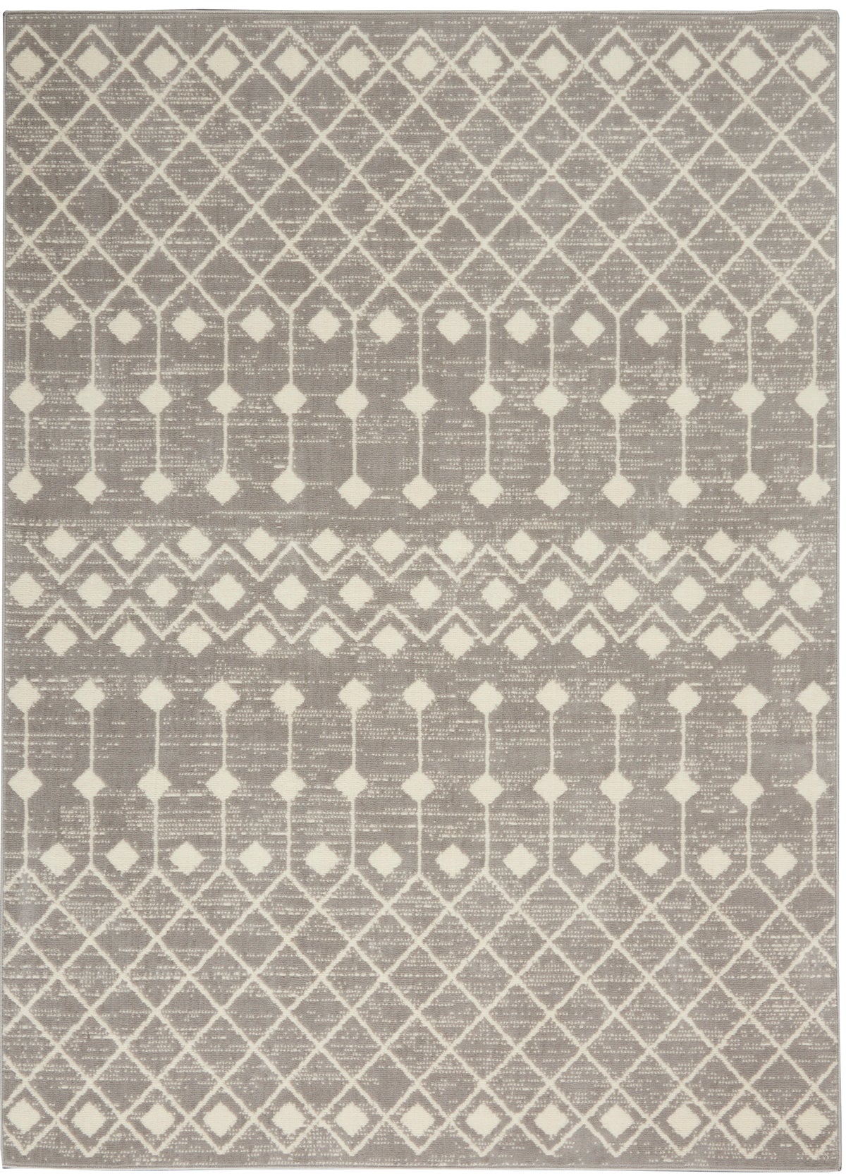 nourison grafix grf37 grey rug