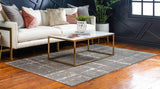 unique loom uptown lexington avenue uptown  gray rug
