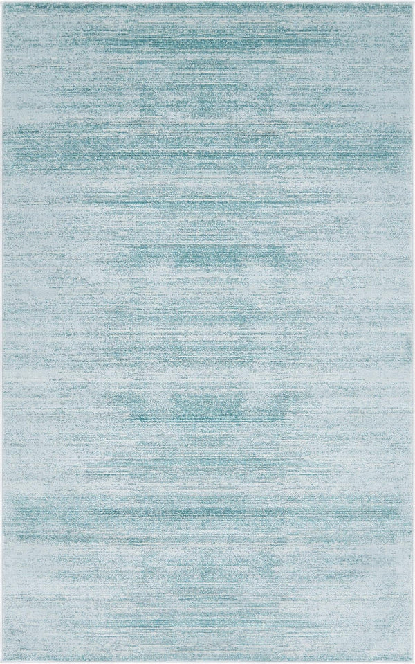 unique loom uptown madison avenue uptown  turquoise rug