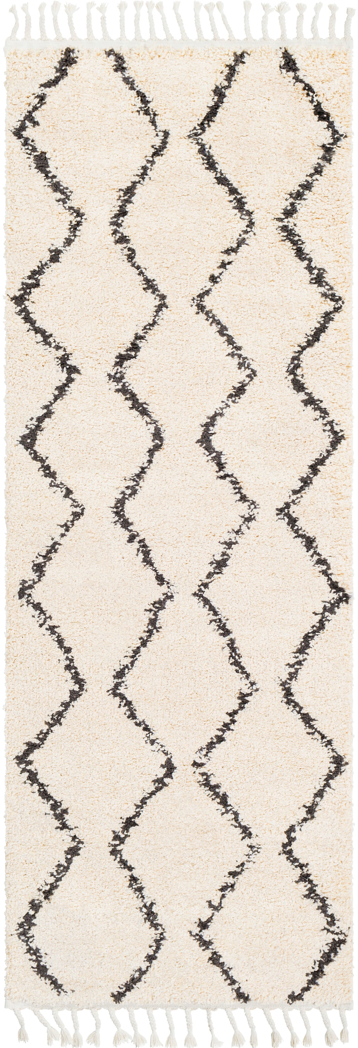 Surya Rug Co. Berber Shag Beige Rug | Runner Rugs | Rugs Done Right 