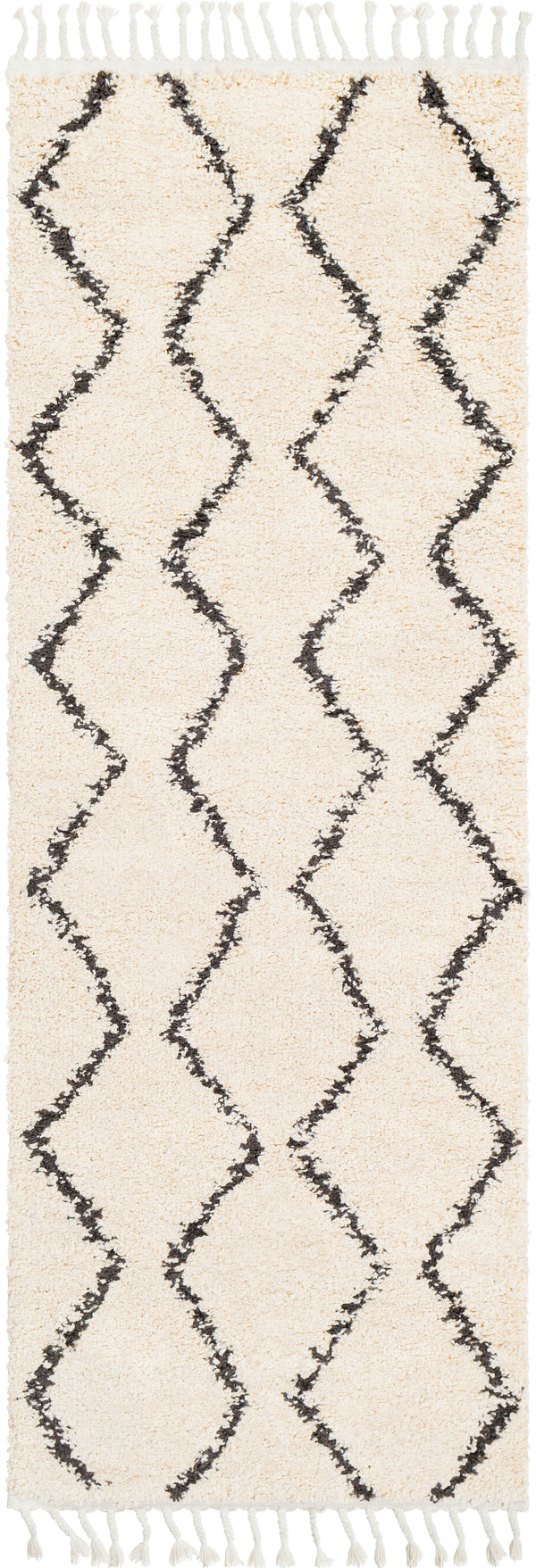 Surya Rug Co. Berber Shag Beige Rug | Runner Rugs | Rugs Done Right 