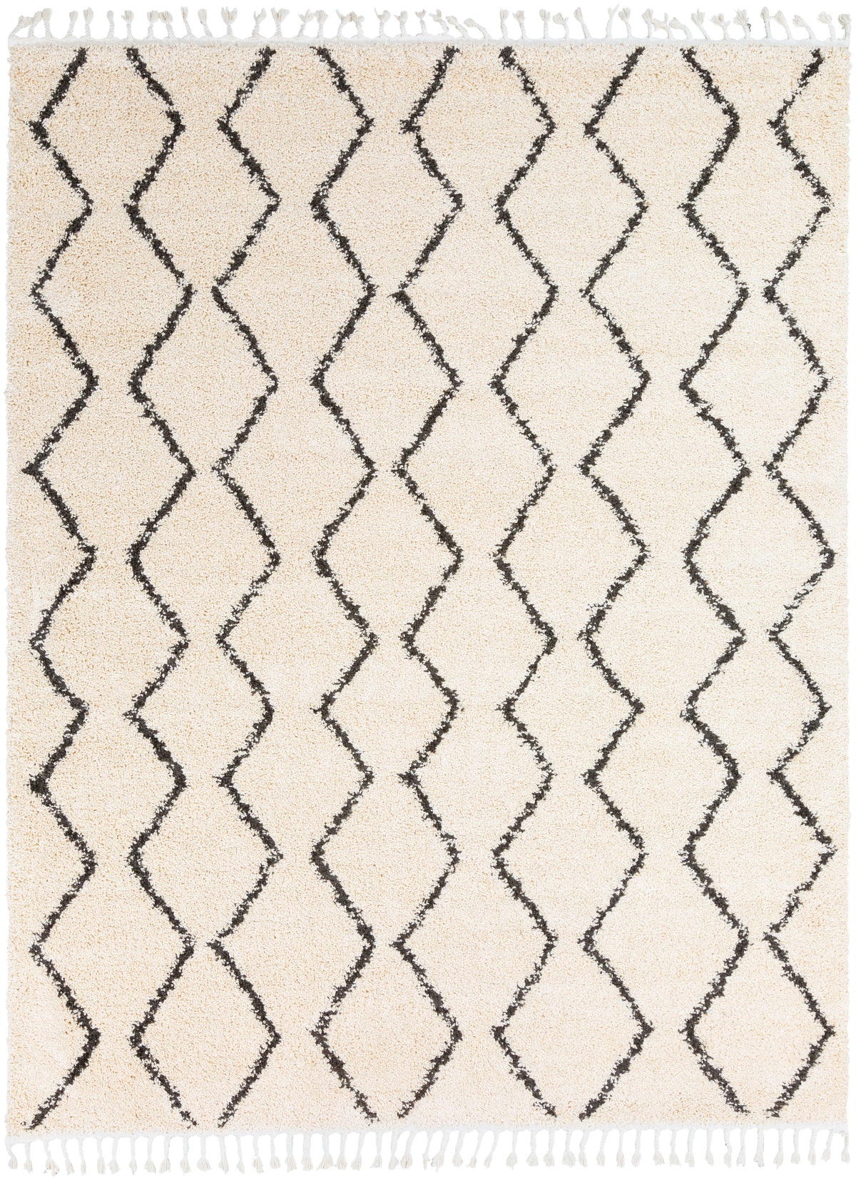 Surya Rug Co. Berber Shag Beige Rug | Beige Rugs | Rugs Done Right 