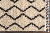 Surya Rug Co. Berber Shag Beige Rug | Geometric Rugs | Rugs Done Right 