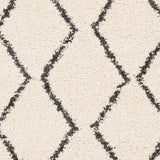 Surya Rug Co. Berber Shag Beige Rug | Charcoal Rugs | Rugs Done Right 