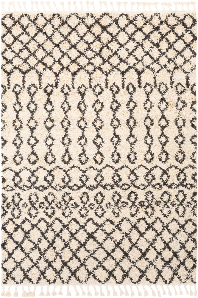 Surya Closeout Berber Shag BBE-2309 Charcoal Rug