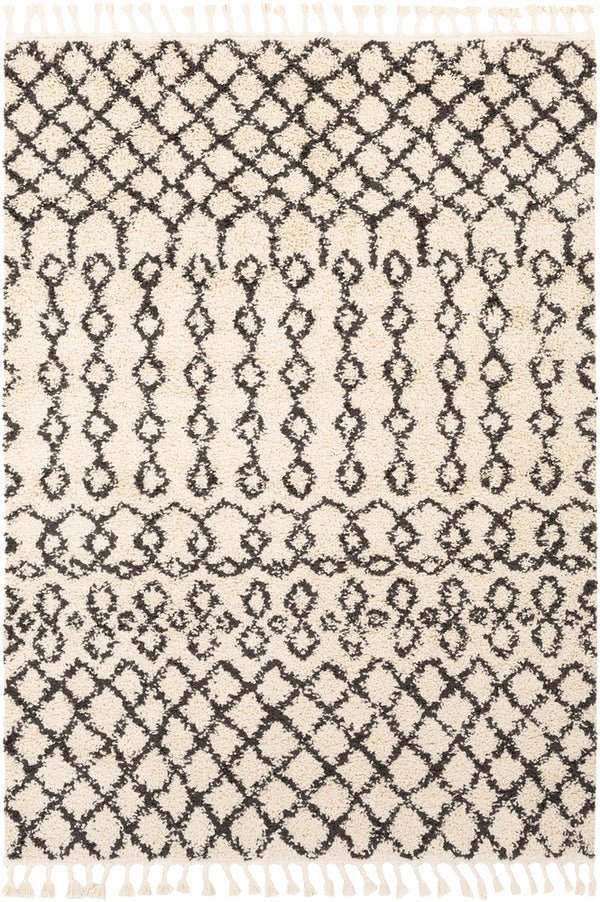 Surya Closeout Berber Shag BBE-2309 Charcoal Rug