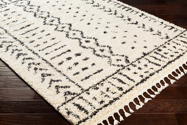 Surya Closeout Berber Shag BBE-2311 Charcoal Rug