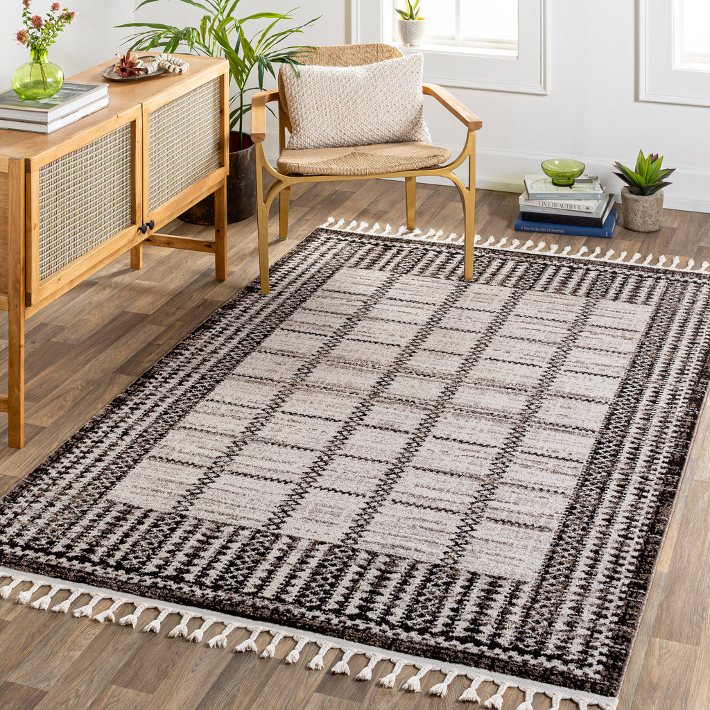 surya blackburn bbn 2309 black rug