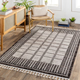 surya blackburn bbn 2309 black rug