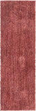 unique loom jill zarin shaggy chic shaggy pomegranate red rug