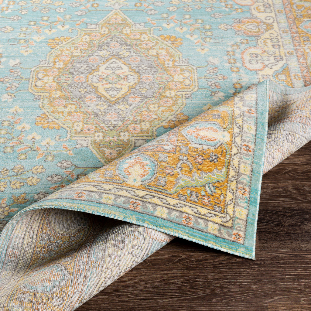 Surya Rug Co. Bodrum Aqua Rug | Aqua Rugs | Rugs Done Right