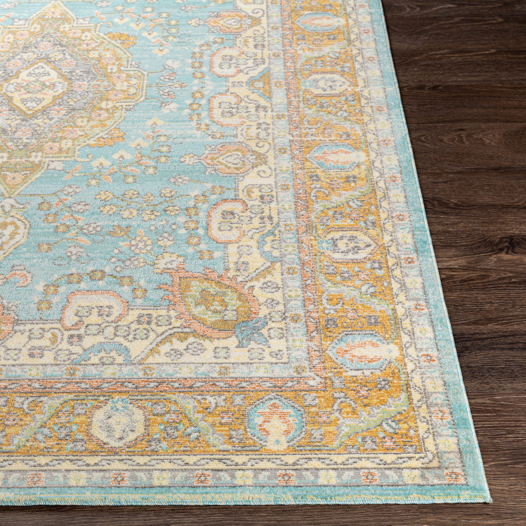 Surya Rug Co. Bodrum Aqua Rug | Aqua Rugs | Rugs Done Right