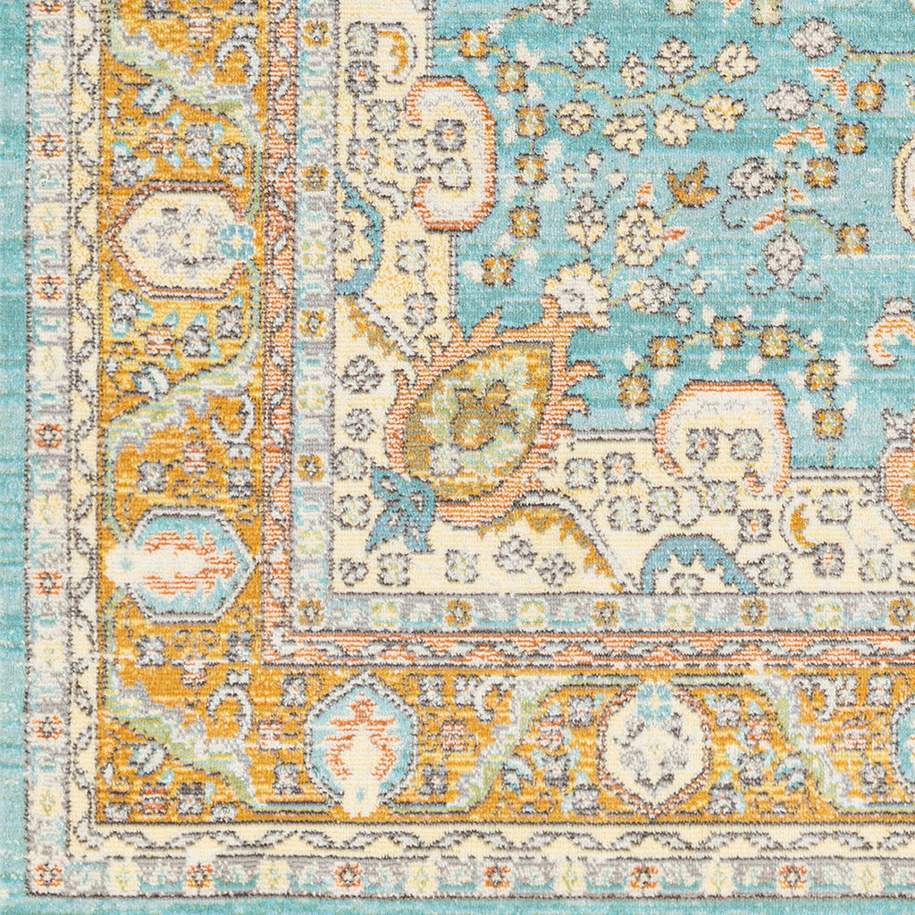 Surya Rug Co. Bodrum Aqua Rug | Aqua Rugs | Rugs Done Right