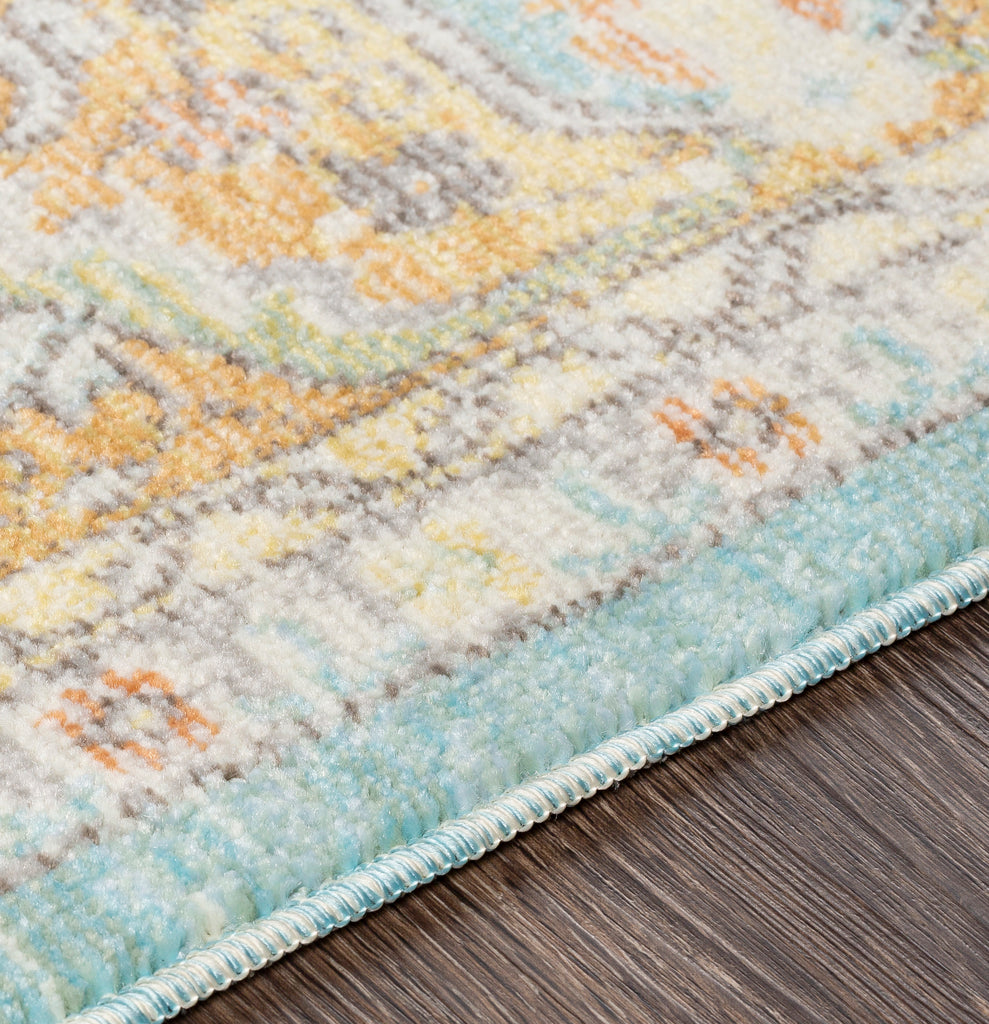Surya Rug Co. Bodrum Aqua Rug | Aqua Rugs | Rugs Done Right