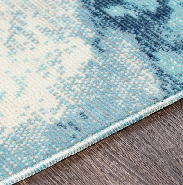 Surya Rug Co. Bodrum Dark Blue Rug | Mid-Century Modern Rugs | Rugs Done Right