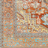 surya rug co bodrum bdm 2312 rust rug