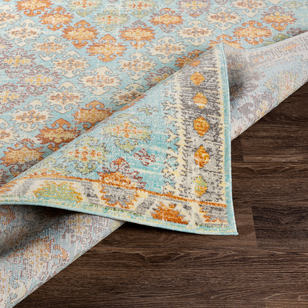 surya rug co bodrum bdm 2317 aqua rug