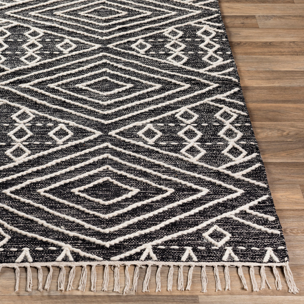 surya bedouin bdo 2300 black rug