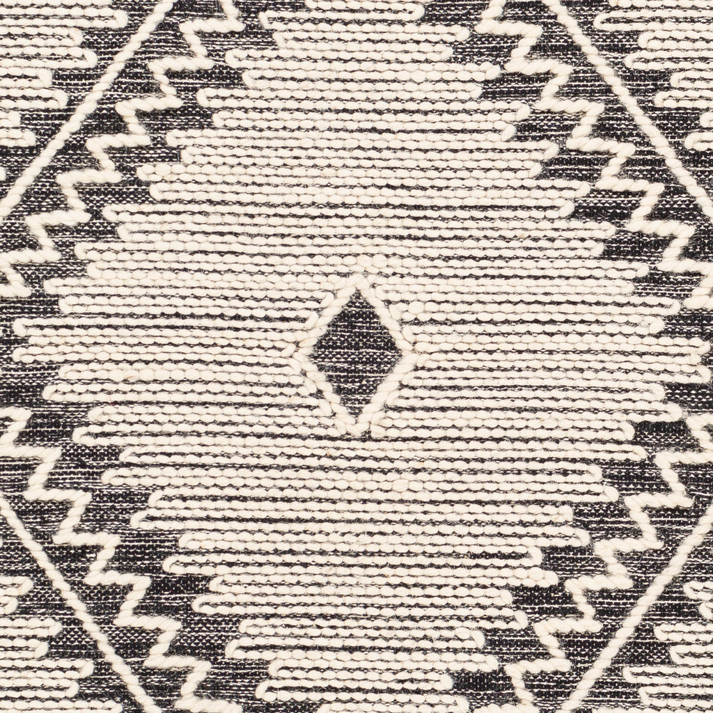 Flatwoven Surya Bedouin Black Rug | Surya Rugs | Rugs Done Right 