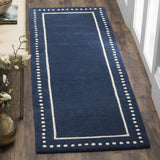 safavieh clearance bella bel151g navy blue rug