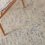 nourison colorado clr04 ivory grey teal rug
