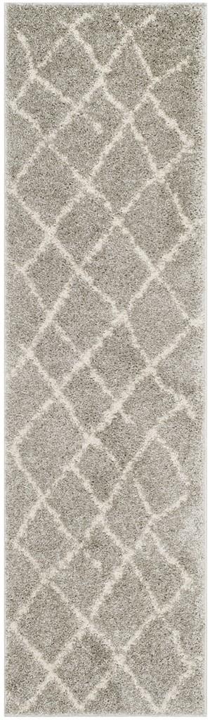 safavieh clearance berber shag ber162b light grey rug