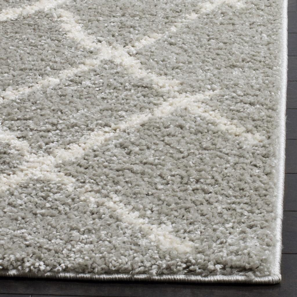safavieh clearance berber shag ber162b light grey rug