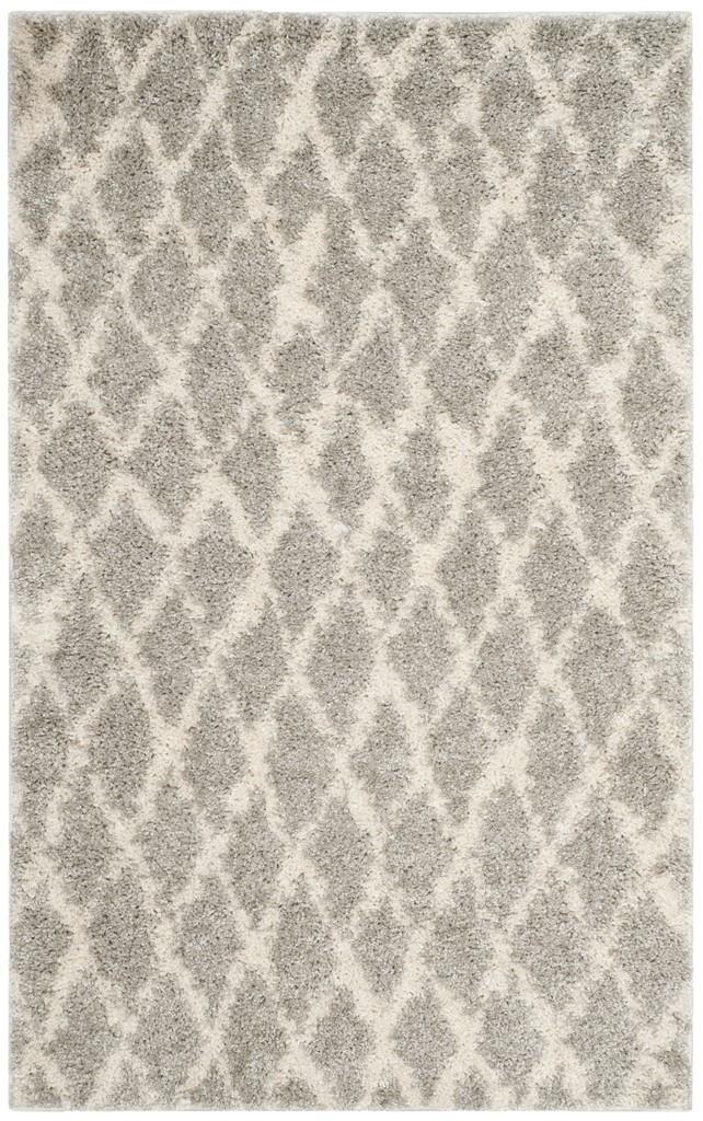 safavieh clearance berber shag ber163b light grey rug
