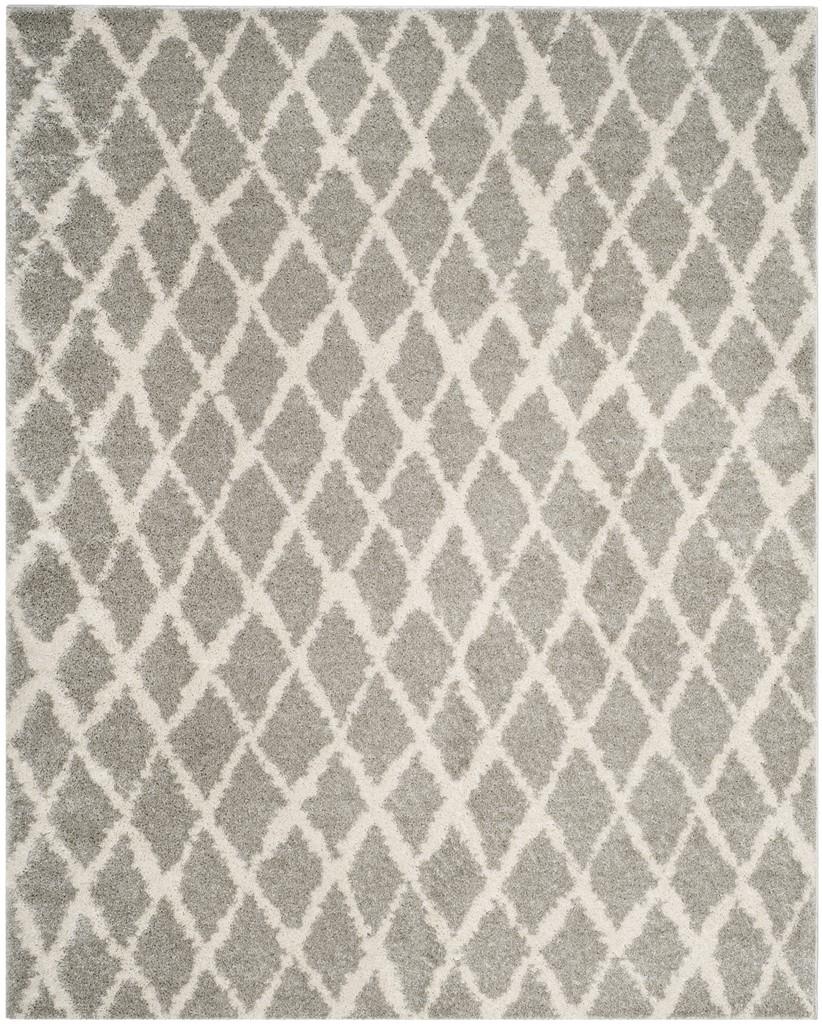 safavieh clearance berber shag ber163b light grey rug