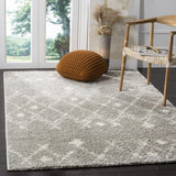 safavieh clearance berber shag ber164b light grey rug