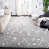 safavieh clearance berber shag ber164b light grey rug