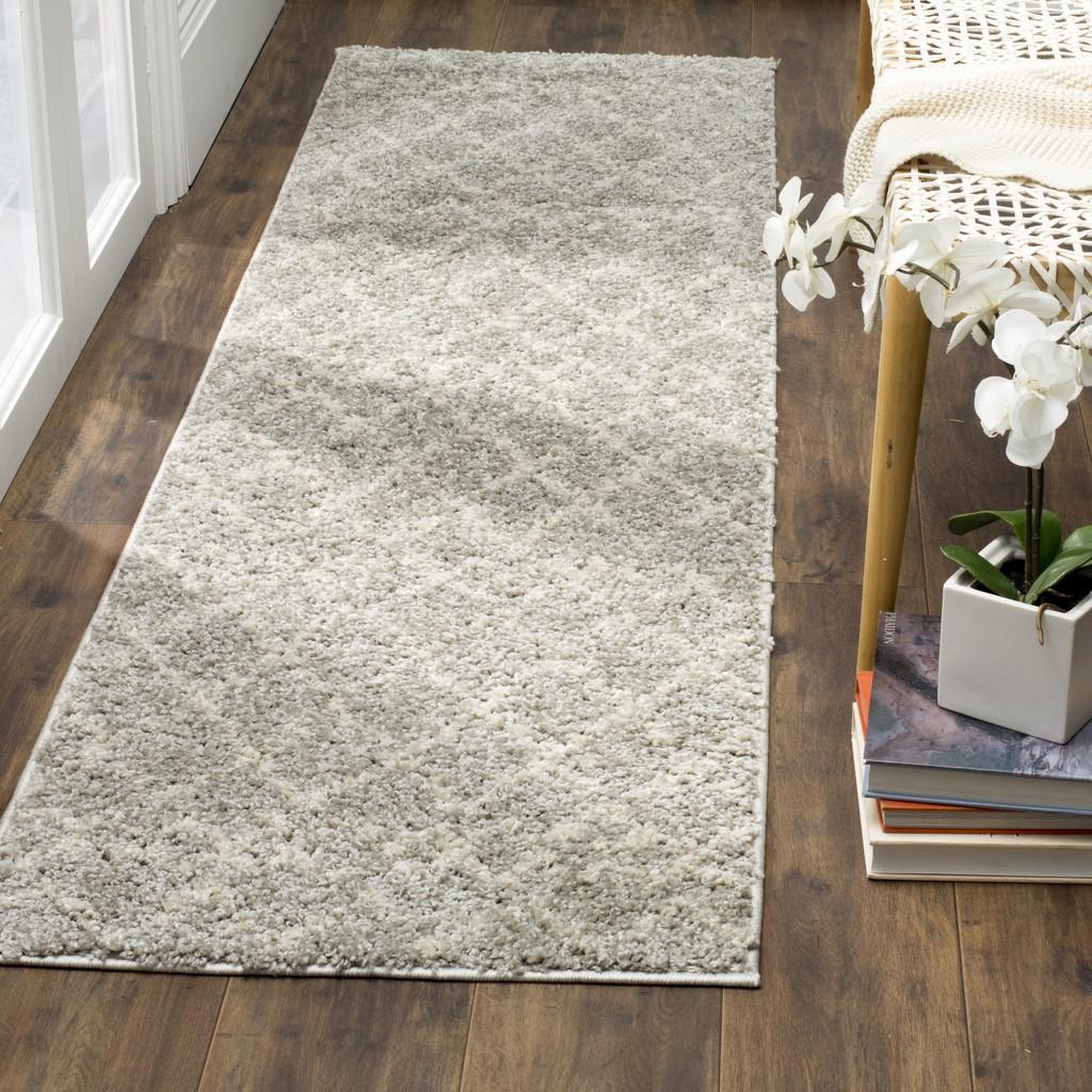 safavieh clearance berber shag ber165b light grey rug
