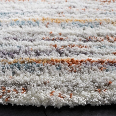 safavieh clearance berber shag ber565a blue rust rug