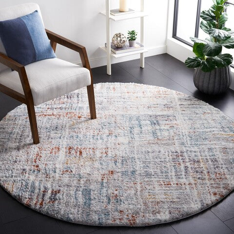 safavieh clearance berber shag ber569a blue rust rug