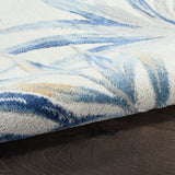 nourison seaside sds02 ivory blue rug
