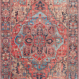 surya iris irs 2310 bright red rug