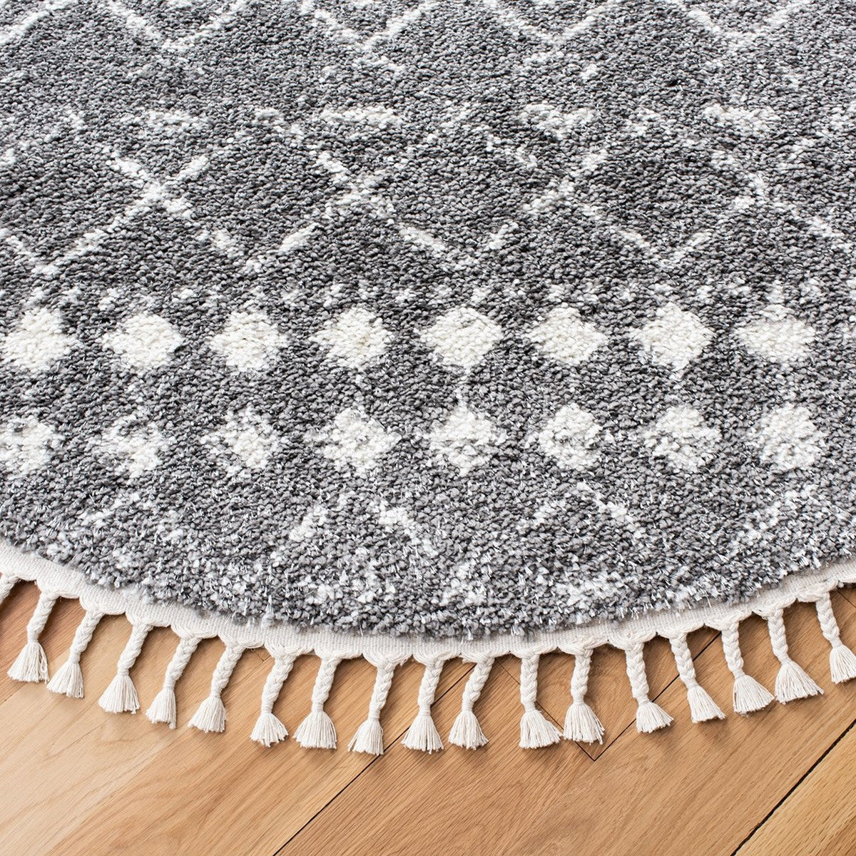 safavieh clearance berber fringe shag bfg516f grey rug