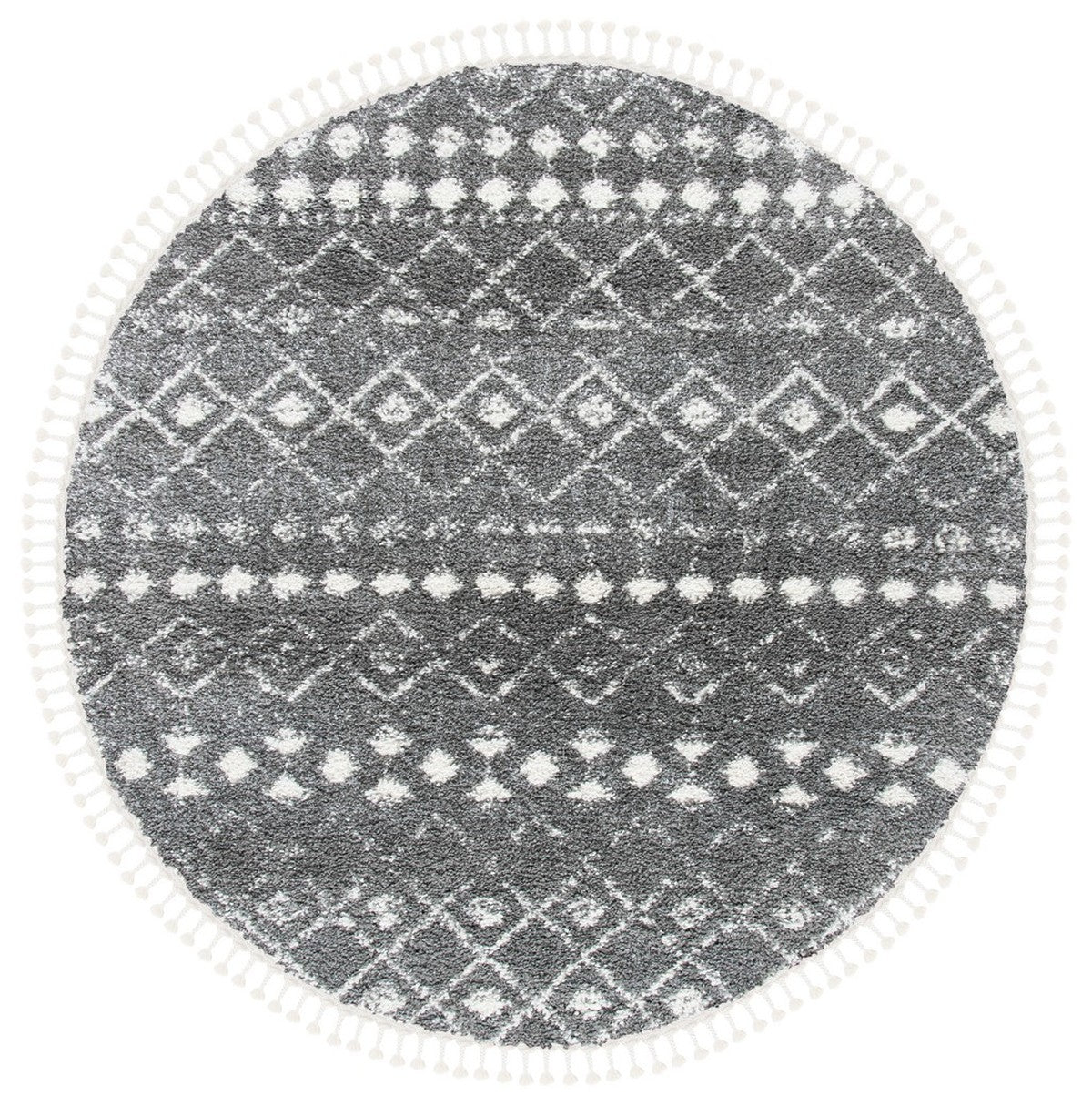 safavieh clearance berber fringe shag bfg516f grey rug