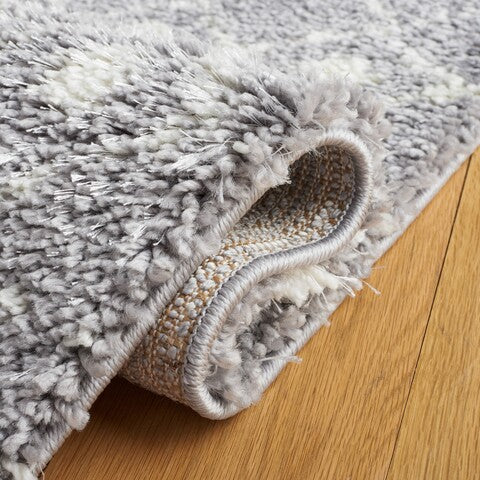safavieh clearance berber fringe shag bfg516g light grey rug