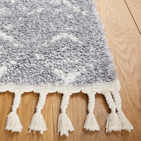 safavieh clearance berber fringe shag bfg516g light grey rug