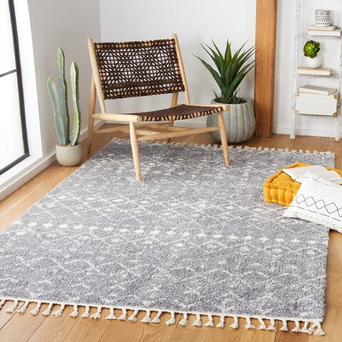 safavieh clearance berber fringe shag bfg516g light grey rug