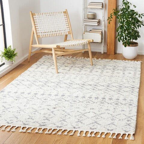 safavieh clearance berber fringe shag bfg516j ivory rug