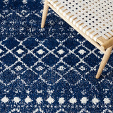 safavieh clearance berber fringe shag bfg516n navy rug