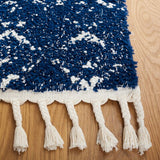 safavieh clearance berber fringe shag bfg516n navy rug