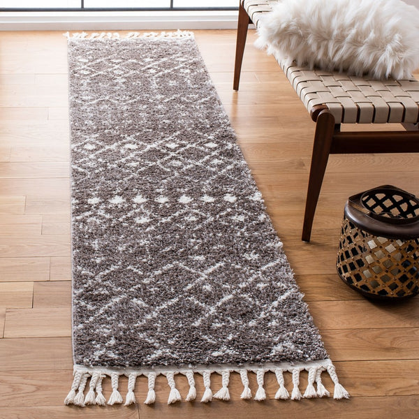 safavieh clearance berber fringe shag bfg516t brown rug