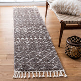 safavieh clearance berber fringe shag bfg516t brown rug