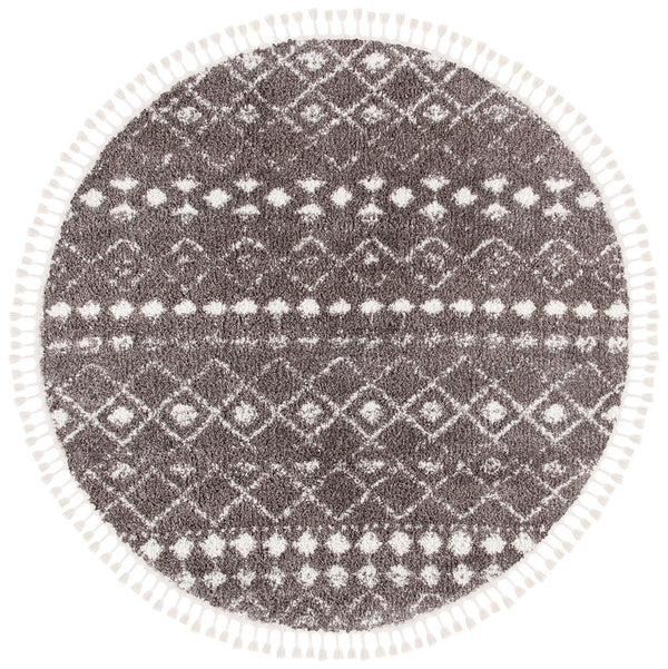 safavieh clearance berber fringe shag bfg516t brown rug