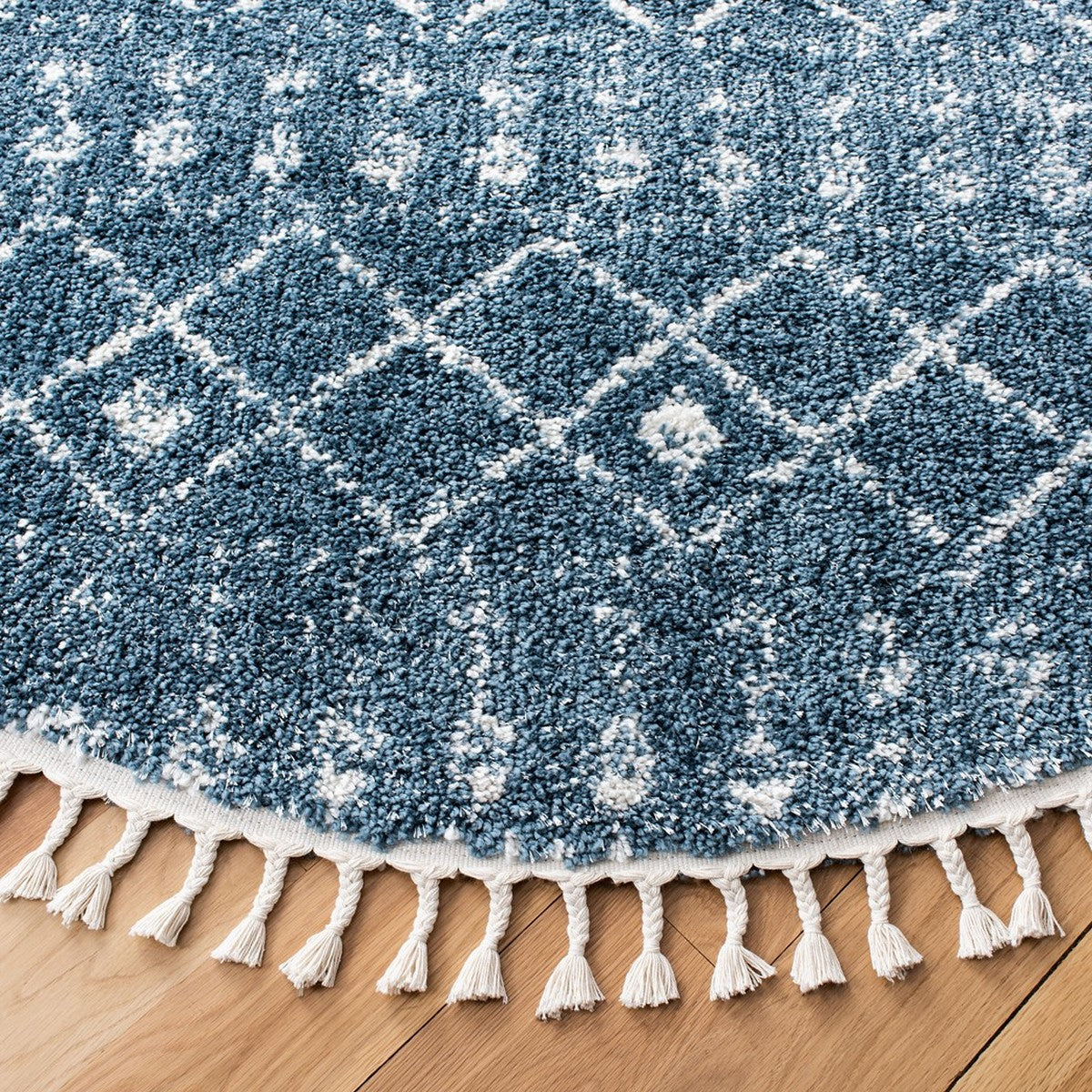 safavieh clearance berber fringe shag bfg519m blue rug